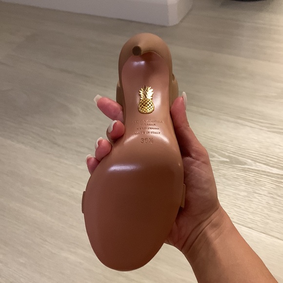 NEW Aquazzura Slingback Sandal - Picture 5 of 7